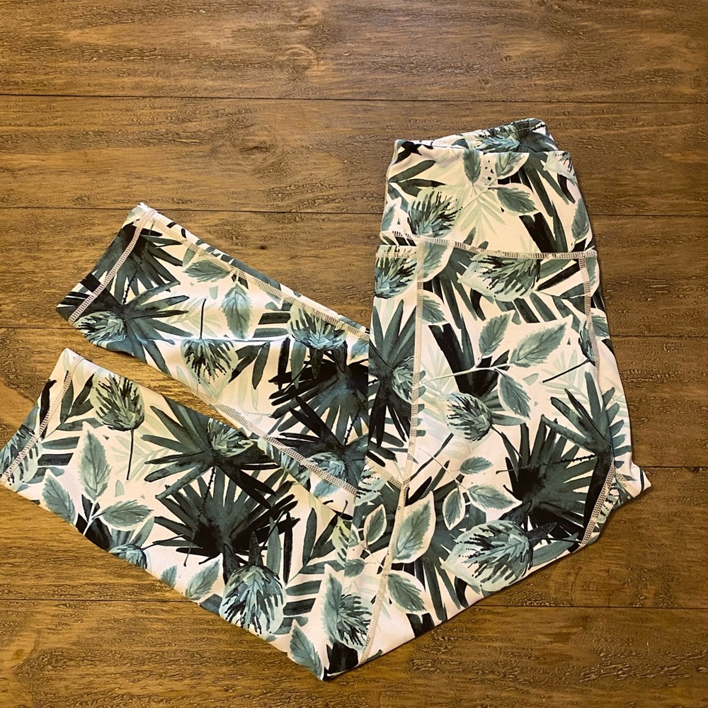 Floral leggings